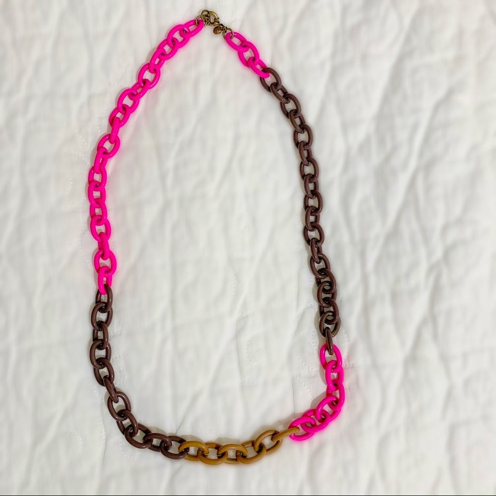 J.Crew 3 Color Chain Necklace